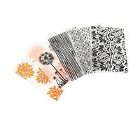 OSALADI 5pezzi Cartella per Goffratura in Plastica Modello per Scrapbooking Stencil per Biglietti Fai da Te Motivi Eleganti e Duraturi per Decorazioni e Lavori Artigianali