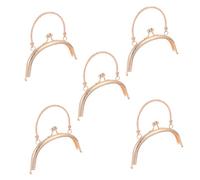 OSALADI 5pezzi Chiusure per Borsette in Rilievo e Curvo Materiali di Resistenti e Robusti Lungo Accessorio per Sostituzione dei Manici delle Borse Pochette Borsette ECC Leggero per Fai