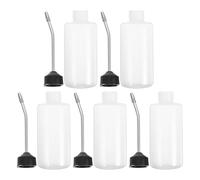 OSALADI 5pezzi Olio Macchina da Cucire Bottiglia Contenitore d Olio da Plastica Ugello Esteso Appuntito Erogatore per Lubrificazione Liquidi Ricaricabile Multiuso