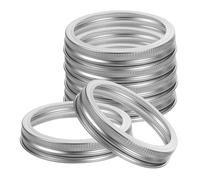 OSALADI 6 Coperchi per Barattoli di Inserto per Coperchio A Forma di Rana in Metallo Griglia di Ricambio per Barattoli di Conserva Fascette per Organizer A Forma di Fiore con