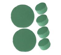OSALADI 6 Pezzi Blocchi Schiuma Rotondi Resistente per Artificiali e Naturali Facili da Usare per Bouquet da Sposa Decorazioni da e Progetti Creativi DIY