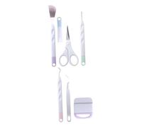 OSALADI 6 Pezzi Strumenti Precisione per Intaglio Kit Utensili per Weeding Adesivo per Scrapbooking Lettering e Lavori Manuali