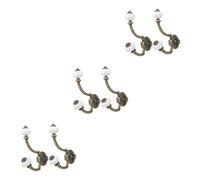 OSALADI 6 pz Appendiabiti antico gancio da parete gancio semplice appendiabiti retrò decorazioni cappuccio ganci da parete ganci rustici ganci da parete retrò ganci decorativi chiave