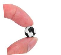 OSALADI 60 pezzi Charms Palline da Calcio in Acrilico e Bianco Perline Rotonde Football per Gioielli Fai da Te Braccialetti Collane Progetti Creativi
