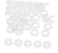 OSALADI 60 Pezzi Rondella a Clip Pastiglie Per Orecchini a Clip Prese Per Orecchie Per L'orecchio in Silicone Oreging Back Pads Clear Dorsi Per Orecchini Trasparente Gel Di Silice