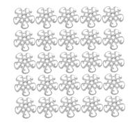 OSALADI 600 Pezzi Hollow End Caps For DIY Jewelry Making Metal Stopper Bead Caps For Bracelets Necklaces Earrings Craft