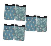 OSALADI 6pezzi Borse Porta Carte Per Smartphone Di Pouches Per Telefono Con Design Creativo Facili Da Applicare e Resistenti All Umidità Porta Carte e Contanti Per Uso Quotidiano