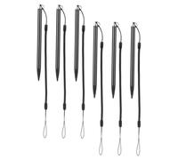 OSALADI 6pezzi Penna Stilo Resistiva in Metallo Con Cordino Anti-smarrimento Per Tablet e Touchscreen Punta Fine Per Scrittura e Disegno Precisa