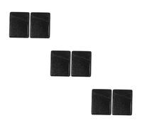 OSALADI 6pezzi Porta Carte Adesivo Per Smartphone Pu Da Slot Wallet Attaccato Per Custodia Telefono Organizer Per Carte e Denaro