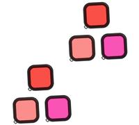 OSALADI 6pezzi Pz Filtri Da Immersione Impermeabili Per Custodia Per Fotocamera Sott Copertura Obiettivo e Filtri Per Video e Foto Subacquee