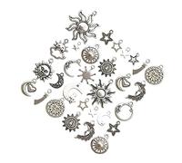OSALADI 70 Pezzi Ciondoli per Creazione Gioielli Fai da Te da Zinco Accessori Creativi per Bracciali e Collane per Principianti e Appassionati Crafting