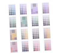 OSALADI 8 Set Etichette Adesive Colorate Autoadesive Note Scrivibili per Segnalibri Indicatori Pagina e Classificazione Documenti e Resistente Vari Colori Rosa Giallo