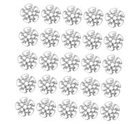 OSALADI 800 Pezzi Metal Flower Bead Caps Vintage Spacer Caps For DIY Jewelry Making Bracelets Necklaces Artistic Hollow Design