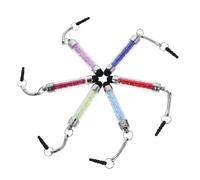 OSALADI 8pezzi Penna Stilo Capacitiva in Cristallo Punta Cupola Per Scrittura Mano Per Telefono e Tablet Colori Misti Strass in Acrilico Incorporato Nel Tubo Della Penna Design Mini Facile