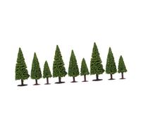 OSALADI 9 Pezzi Miniature Dwarf Landscape Trees per Modellismo Ferroviario e Diorami Alberi Artificiale in Materiale Resistente per Progetti Creativi e Paesaggi in Miniatura