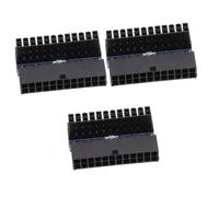 OSALADI Adattatore di Alimentazione per Pc Angolare da Pin 3 Pezzi di Ricambio per Scheda Madre Gestione dei Cavi