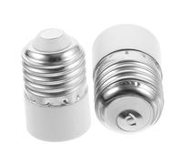 OSALADI Adattatore Portalampada E27 a E14 2 Pezzi, Convertitore Per Lampadine Led e Incandescenza, Accessorio Per Lampade Facile Da Installare e Sicuro Per Uso Domestico