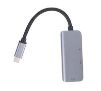 OSALADI Adattatore Usb Multiporta Tipo-c Porta Femmina Maschio e Ricarica Pd Per Computer Compatto e Leggero Senza Installazione Richiesta Materiale