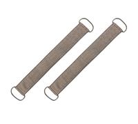 OSALADI Asciugamano Esfoliante la Schiena in Ramia 2 Pezzi Cinghia Lunga per Doccia e Massaggi, Striscia da Bagno per Rimozione Cellule Morte e Pulizia Corpo