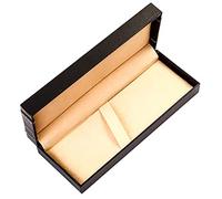 OSALADI Astuccio Per Penne Stilografiche Contenitore Portapenne Vuoto in Pu Organizer Per Penne Da Regalo Espositore Retrò Per Singola Penna Scatola Regalo Stabile e Portatile