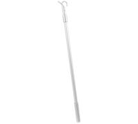 OSALADI Bacchetta per Tende in Lega di Alluminio Telescopica Asta Regolabile per Tende Verticali e Veneziane Accessorio Pratico e Resistente per Uso Domestico e Ufficio Colore Argento