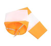 OSALADI Banderuola Segnavento Arancia Oxford per Patio e Giardino | Decorativa e Pratica, la Direzione del Vento, Facile da Installare, Stile Creativo e Vivace