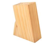 OSALADI Base per Taglierini da Cucina in Legno Naturale Porta Utensili Multifunzione Angoli Arrotondati Organizer Compatto per Coltelli e Forbici da Cucina per Uso Domestico