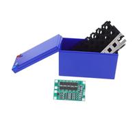 OSALADI Battery Case Holder With Pcb Protection Board Balanced Port DIY Lithium Battery Pack Storage Box For Electric Scooter Motorcycle And Energy Backup