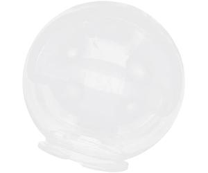 OSALADI Bianco Lampione Globo Sfera Rotonda Post Paralume Applique Parete Protezione Della Lampada Palo Di Recinzione Copertura Lanterna Lampada Copertura Di Ricambio Per Decorazioni