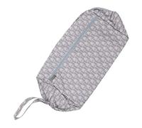 OSALADI Borsa Porta Filato Uncinetto Grigia S Piccola Organizer Accessori Crochet Multiuso con Scomparti Flessibili Tracolla per Trasporto Facile Custodia Protettiva Polvere e umidità