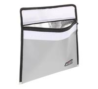 OSALADI Borsa Portadocumenti Ignifuga e Resistente Allacqua Organizer Portatile per Documenti Contanti e Certificati Formato per Ufficio e