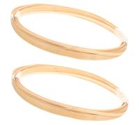 OSALADI Bundles Bamboo Weaving Strips For Basket Making Durable Flat Craft Material Wide Flexible Reusable Natural Bamboo Strips For Diy Crafts And Furniture