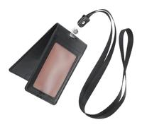 OSALADI Carte Identità Riutilizzabile PU Con Design Elegante e Protezione Per Ufficio e Compatibile Con Badge e Carte Accesso