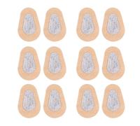 OSALADI Cerotti gli Occhi Elastici Traspiranti Non Tessuto 6 Paia 7,5x5 Cm per Cura Ferite Postoperatorie Protezione Delicata Pelle Uso Familiare