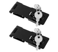 OSALADI Chiusura a Cerniera Ad Angolo Retto Blocchi Per Armadietti Serratura Per Cassetto Serratura Di Sicurezza Delle Porte Black