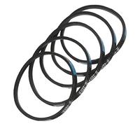 OSALADI Cinghia Di Trasmissione Per Lavatrice 5 Pezzi in Gomma Elastica, Accessori Sostitutivi Per Centinaia Di Modelli, Installazione Rapida e Durata Prolungata Per Uso Domestico