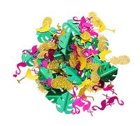 OSALADI Confetti Decorativo Hawaiano per Feste Sequins e Palma per Compleanni Decorazioni da Tavolo e Feste Estive