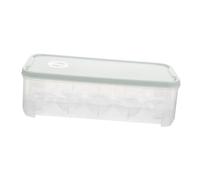 OSALADI Contenitore Per 10 Uova Con Coperchio Scatola Per Conservare Uova in Frigorifero Distributore Compatto Per Mantenere Fresche e Ordinate