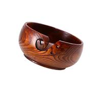 OSALADI Contenitore per Filati in Legno Organizer per Uncinetto Accessorio per Superficie Liscia e Spirale Gomitoli Resistente e per Riporre Gadget e Utensili Come Decorazione o Regalo per