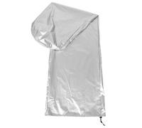 OSALADI Copertura Pieghevole per Scala 3 Gradini 50x6,5x124 Cm Oxford Resistente con Protezione Solare Uv, Antipolvere e Anti-intemperie per Uso Esterno