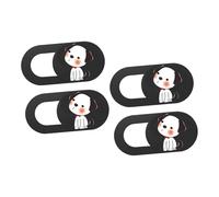 OSALADI Copertura Privacy per Webcam a Forma di Cane 4 Pezzi Mini | Abs Plastico, per Laptop e Tablet, Non Ostacola L'uso Né le Luci Indicatrici, Pratica e Sicura
