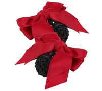 OSALADI Copri Chignon in Rete Fiocco 2 Pezzi Accessorio per Chioma Professionale per Donne Nel Settore Sanitario e Bancario