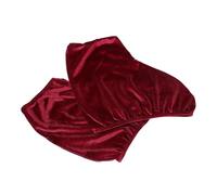 OSALADI Copristivali per Pattinaggio Professionali Elastici Rosso Vino, Copriscarpe da Skate Protettivi Antiusura per Scarponi da Ghiaccio, Accessori Portatili per Pattinaggio su Ghiaccio