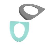 OSALADI Copriwater Pieghevole in Plastica 2 Pezzi per Famiglie e, Sedile Portatile per Viaggi e Bagni Pubblici con Design Ergonomico