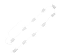 OSALADI Corde Ghirlanda Facile da Appendere e Cambiare 10 di Gru di Carta Bianca Pre-piegata in Stile Origami Elegante Decorazione Raffinata per Feste e Shower