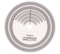 OSALADI Disco Stroboscopico per Calibrazione Tester con Precisione Strumento e per Facile e Utilizzare Accessorio Essenziale per Amanti Della Musica
