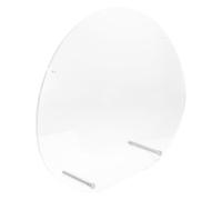 OSALADI Espositore in acrilico trasparente 26 x 24 cm per maschere facciali, supporto per display riutilizzabile per cosmetici, pratico organizer per la cura del viso, supporto solido
