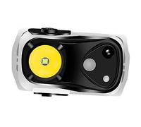 OSALADI Faro LED USB Ricaricabile per Esterni Sensore Intelligente, Lampada Frontale Fascia Regolabile per Campeggio, Pesca Notturna e Attività Outdoor