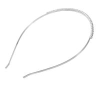 OSALADI Fascia per Chioma da Sposa in Metallo Rhinestone Scintillante, Comoda e Aderente alla Curva della Testa, per Matrimoni e Feste