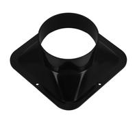 OSALADI Flangia Di Raccordo Per Condotto Dellaria Quadrato in Plastica Per Tubo Flessibile Di Sfiato Dellasciugatrice Efficiente